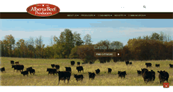 Desktop Screenshot of albertabeef.org